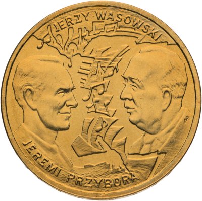 купить Польша 2 злотых 2011 "Иеремия Пржибора, Ежи Васовский (Jeremi Przybora, Jerzy Wasowski)"