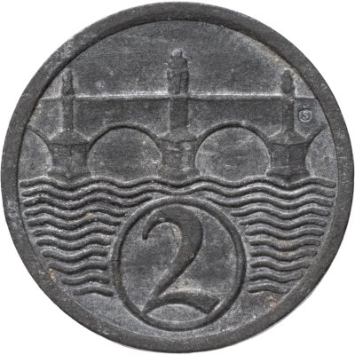 купить Чехословакия 2 геллера (halere) 1924