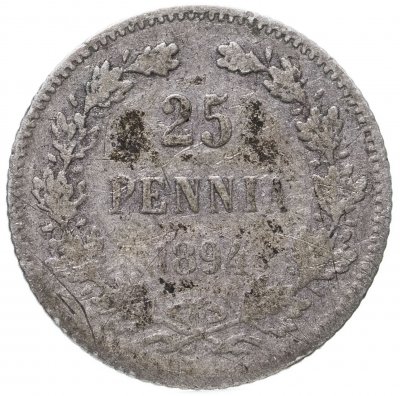 купить 25 пенни (pennia) 1894 L