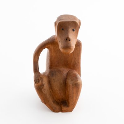 купить Статуэтка "Обезьяна", дерево, резьба, Африка, 1990-2010 гг.