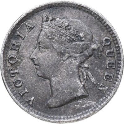 купить Стрейтс Сетлментс 5 центов (cents) 1895