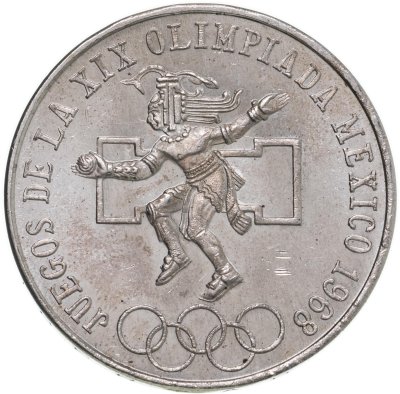 купить Мексика 25 песо (pesos) 1968 "Летние Олимпийские игры 1968, Мехико"