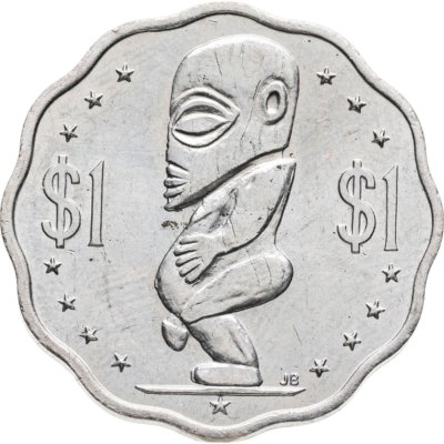 купить Острова Кука 1 доллар (dollar) 1992