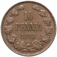 купить 10 пенни (pennia) 1915