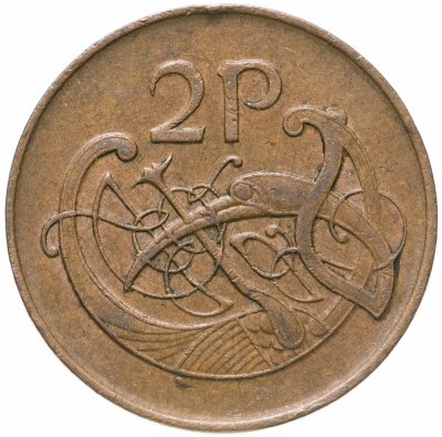 купить Ирландия 2 пенса (pence) 1980