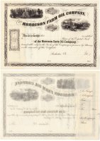 купить Акция США THE MORRISON FARM OIL COMPANY 186* ( с ордером на покупку)