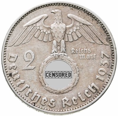 купить Германия, Третий рейх 2 рейхсмарки (reichsmark) 1937 A