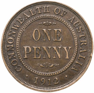 купить Австралия 1 пенни (penny) 1912