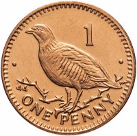 купить Гибралтар 1 пенни (penny) 2000