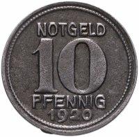 купить Германия (Кобленц) нотгельд 10 пфеннигов 1920