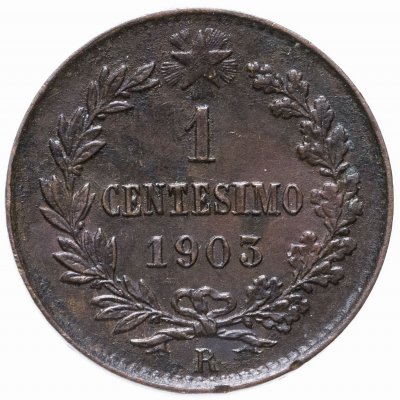 купить Италия 1 чентезимо (centesimo) 1903