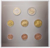 Купить Австрия 2015 официальный годовой набор евро из 8 монет в буклете