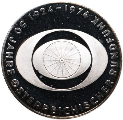 купить Австрия 50 шиллингов (shillings) 1974 "50 лет Австрийскому радио"