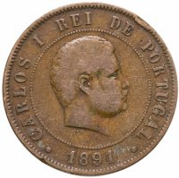 купить Португалия 20 рейс (reis) 1891