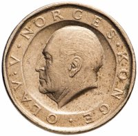 Купить Норвегия 10 крон (kroner) 1983 -1986 случайный год