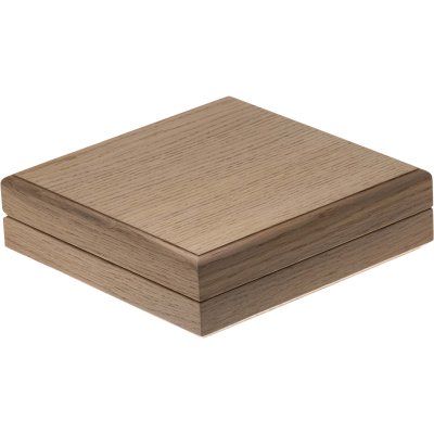 купить Футляр деревянный для 4-х монет. Диаметр ячейки 55 мм