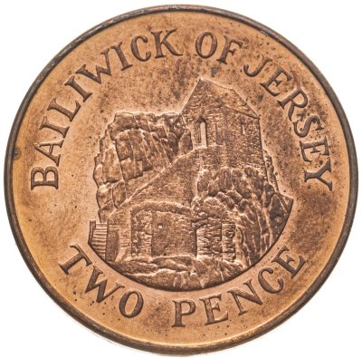 купить Джерси 2 пенса (pence) 2008