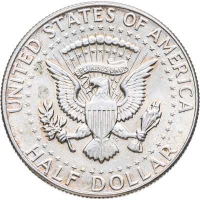 купить США 50 центов (1/2 доллара, half dollar) 1968 D Kennedy Half Dollar (Кеннеди) знак монетного двора "D" - Денвер