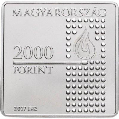 купить Венгрия 2000 форинтов 2017 "200 лет со дня рождения Яноша Араня" в капсуле