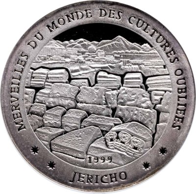 купить Чад 1000 франков 1999 "Иерихон"