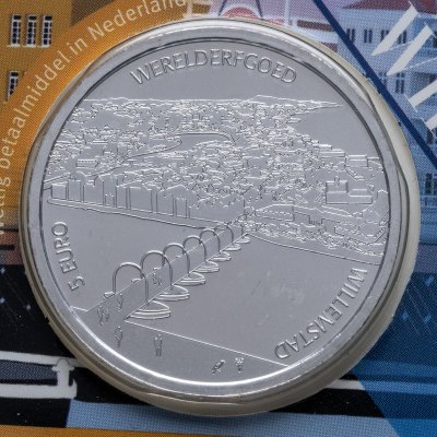 купить Нидерланды 5 евро (euro) 2023 Виллемстад. CoinCard