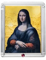 Купить Фиджи 10 долларов 2012 "Ювелирное искусство - Сестры Джоконды (Мона Лиза)", в футляре с сертификатом