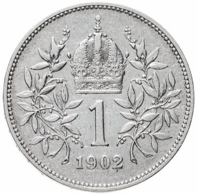 купить Австро-Венгрия 1 крона (crown) 1902, монета для Австрии