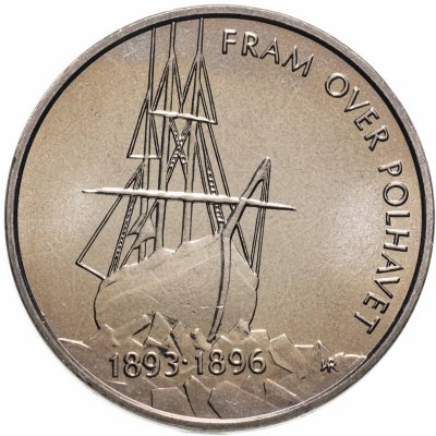 купить Норвегия 5 крон 1996 "100 лет Норвежской полярной экспедиции Нансена"