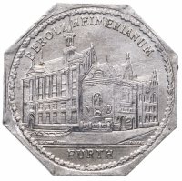 купить Германия (Нюрнберг) нотгельд 20 пфеннигов 1921 "Театр комедии" трамвайный жетон