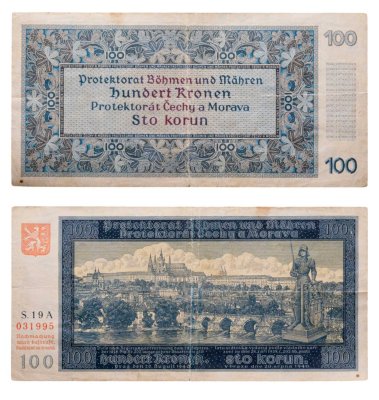 купить Богемия и Моравия 100 крон 1940