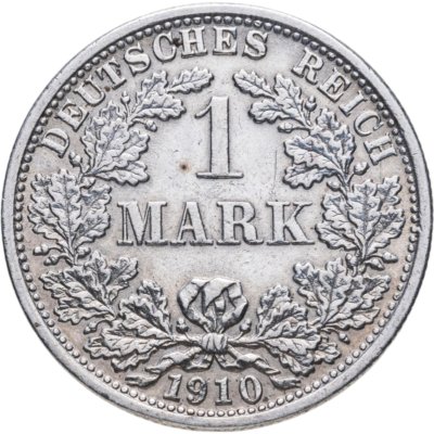 купить Германия (Германская Империя) 1 марка 1910 F