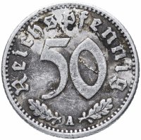 купить Германия (Третий Рейх) 50 рейхспфеннигов 1940 "А"