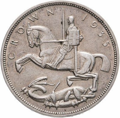 купить Великобритания 1 крона 1935