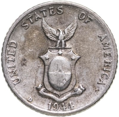 купить Филиппины 10 сентаво (centavos) 1944