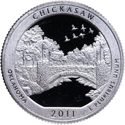 купить США 25 центов (квотер, 1/4 доллара, quarter dollar) 2011 Рекреационная зона Чикасо