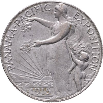 купить США 50 центов (1/2 доллара, half dollar) 1915 Панамо-Тихоокеанская международная выставка