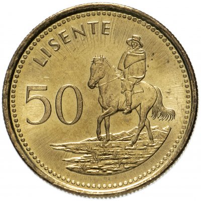 купить Лесото 50 лисенте (lisente) 1998