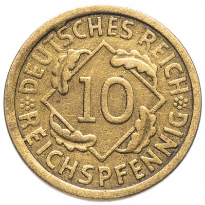 купить Германия 10 рейхспфеннигов (reichspfennig) 1925 - случайный монетный двор