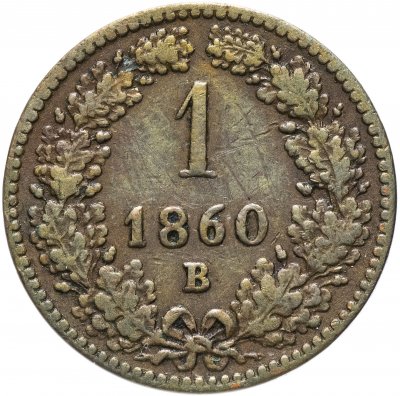 купить Австрия 1 крейцер 1860 "B"