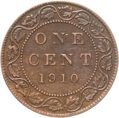 купить Канада 1 цент (cent) 1910