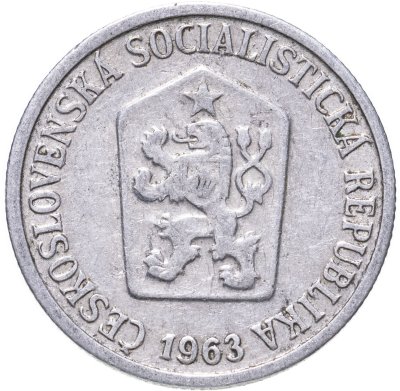 купить Чехословакия 10 геллеров 1963