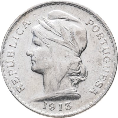 купить Португалия 50 сентаво 1913
