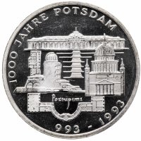 купить ФРГ 10 марок 1993 "1000 лет городу Потсдам" (F)