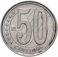 купить Венесуэла 50 сентимо (centimos) 2007-2012, случайная дата