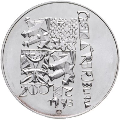 купить Чехия 200 крон (korun) 1993 "Годовщина Конституции"