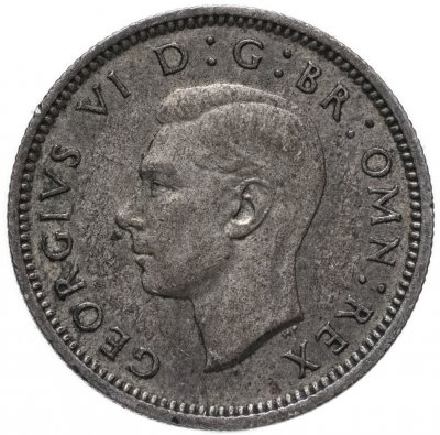 купить Великобритания 6 пенсов (pence) 1946