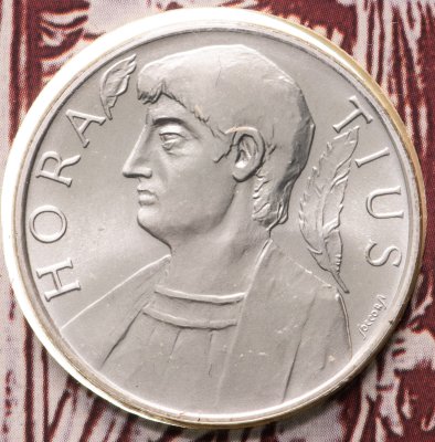 купить Италия 500 лир 1993 "2000 лет со дня смерти Горация"