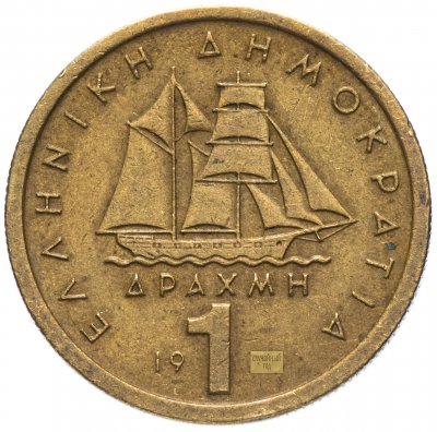 купить Греция 1 драхма 1976-1986 случайный год