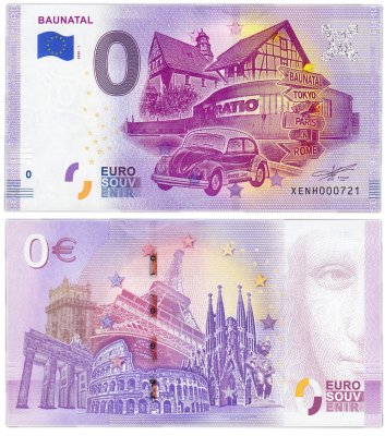 купить 0 евро (euro) "Баунаталь" 2020 1-серия ( XE NH-1a )