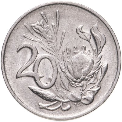 купить ЮАР 20 центов (cents) 1983